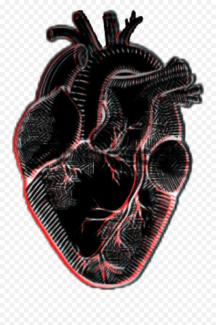 Heart Humanheart Organ Sticker By Welp - Heart Emoji,Emo Rock Emojis