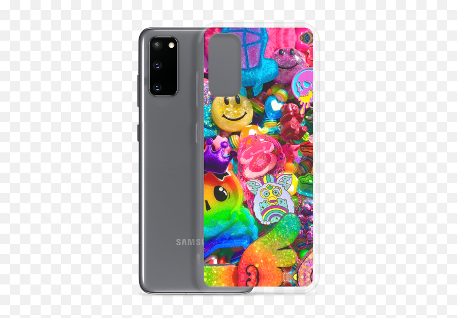 Neon Rainbow Collage Samsung Case - Samsung Galaxy S20 Emoji,Emoticon S8 Plus