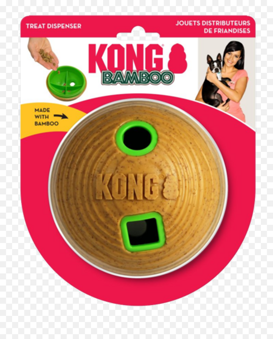 Kong Bamboo Feeder Ball - Pet Grossisten Norge Kong Bamboo Feeder Ball Emoji,Bamboo Emoji