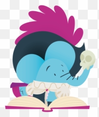 Edward The Elephant On Behance - Girly Emoji,Cartoon Images Funny For Emotions