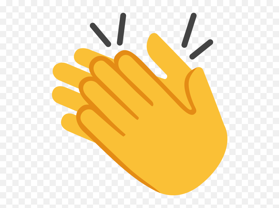 Ppplause Clapping Hand Emoji Png Images Download - Clap Hand Emoji,Smiley Emoticon With Hand