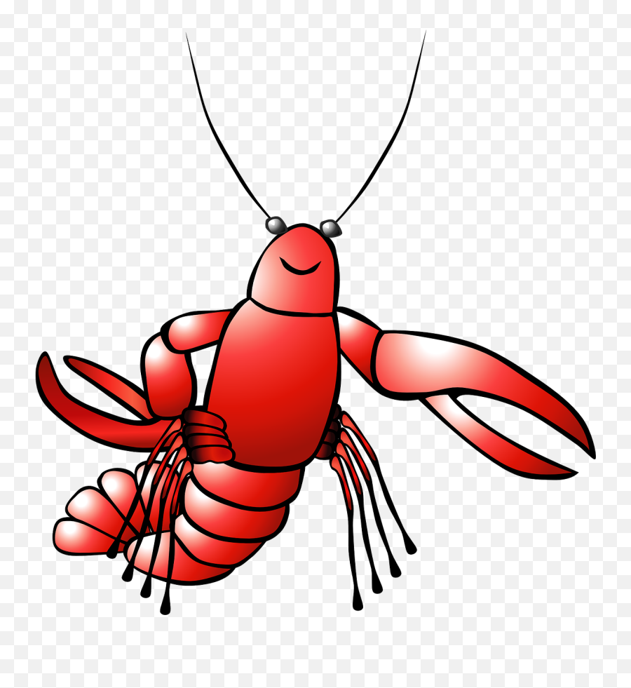 Banner Black And White Download Crawfish Clipart Transparent - Crayfish Clipart Emoji,Lobster Emoji
