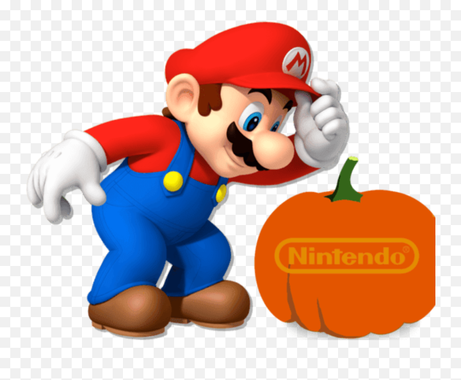 Nintendo - Mario Looking At A Flower Emoji,Easy Emojis Pumkin Stencils