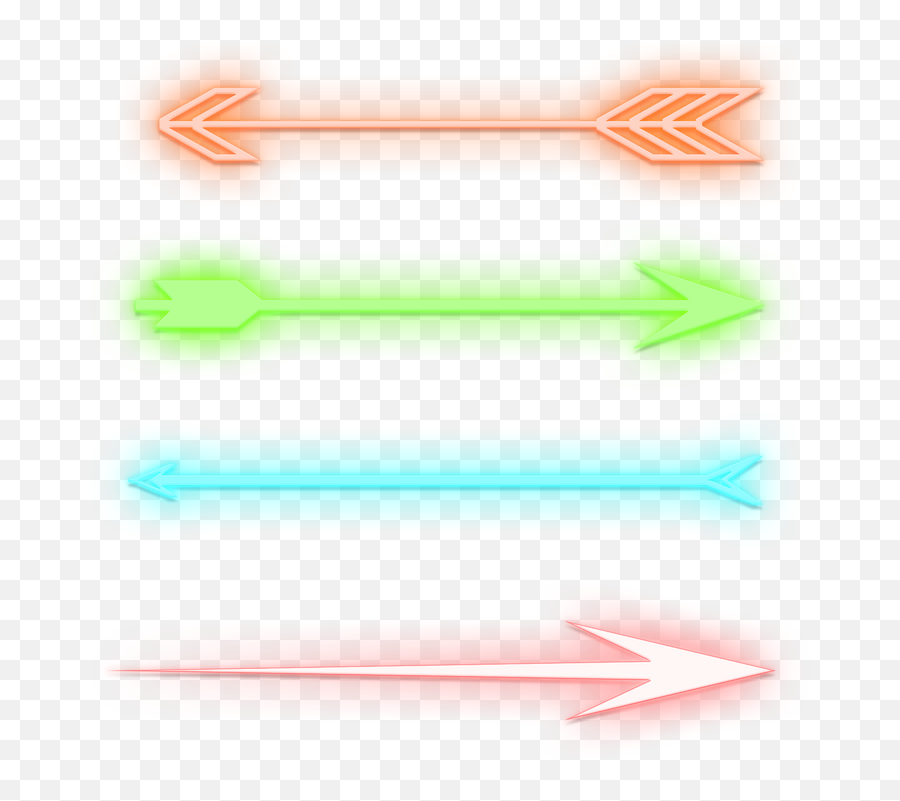 Free Photo Arrows Target Aim Sign Neon - Flechas Neon Emoji,Neon Music And Emotions