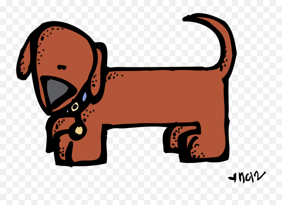 Silhouette Weiner Dog Clip Art - Dog Clip Art Melonheadz Emoji,Weiner Emoticon Art