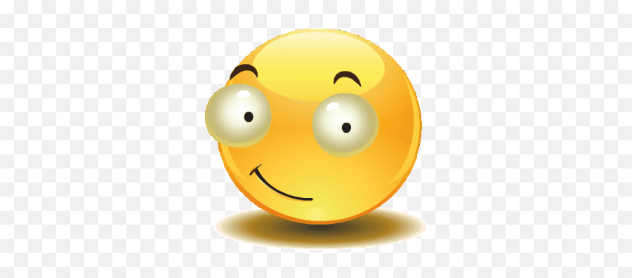 Imoji Wink From Powerdirector Animated Smiley Faces Funny - Wink Gif Transparent Background Emoji,Upside Down Smiley Face Emoji