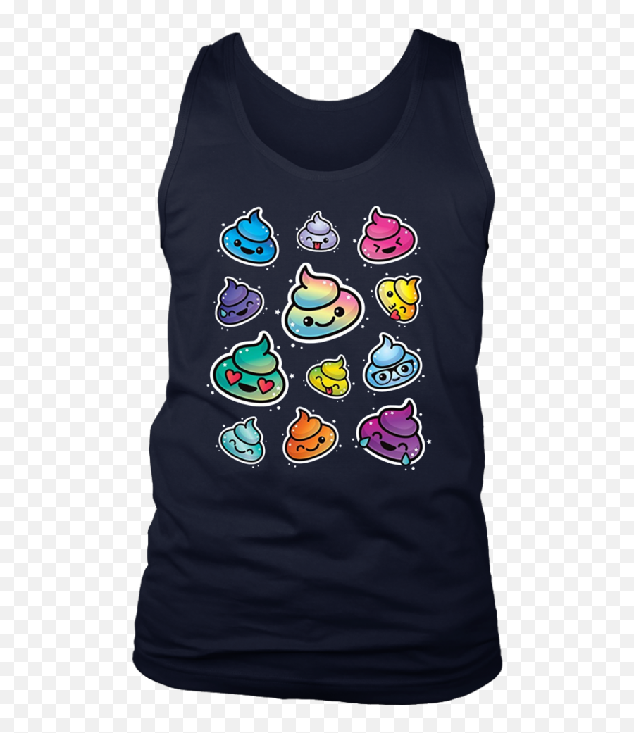 Cute Sleeping Rainbow Poop Emoji Zzz T - Shirt U2013 Teekancom Active Tank,Cat And Zzz Emoji