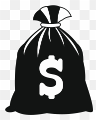 Money Bag Clipart Transparent 3 - Clipart World Dollar Sign Money Bag Emoji,Money Bag Emojis Images Black And White