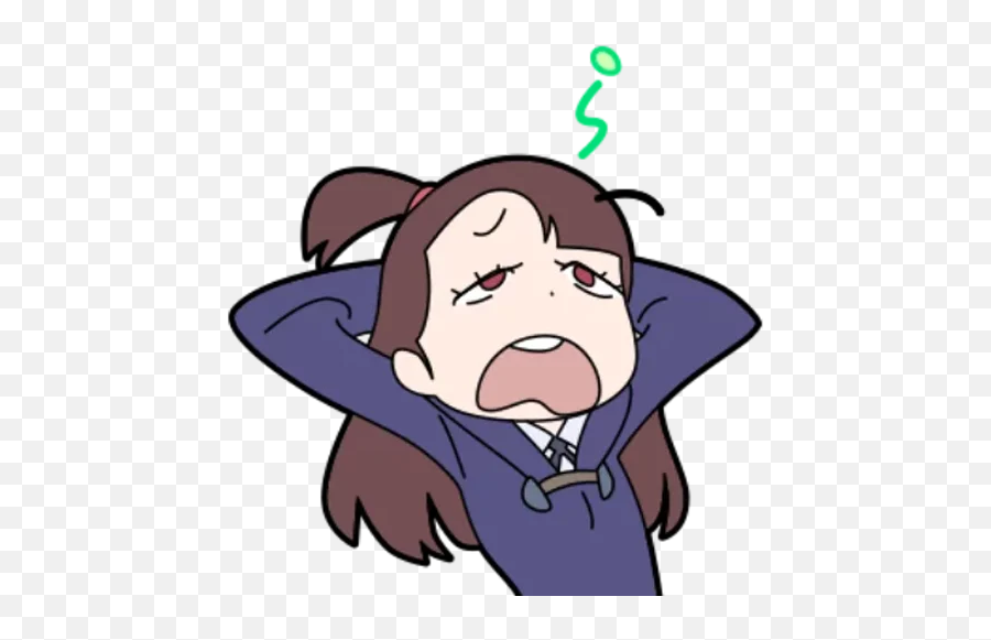 Little Witch Telegram Stickers - Stickers De Little Witch Academia Emoji,Little Witch Academia Lotte Emojis