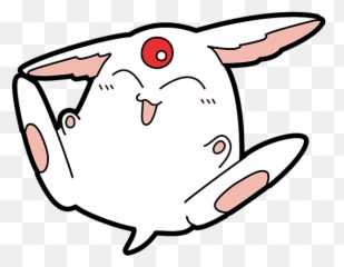 Mokona Fleece Blanket - Mokona Icon Emoji,Japanese Emoticon Monokuma
