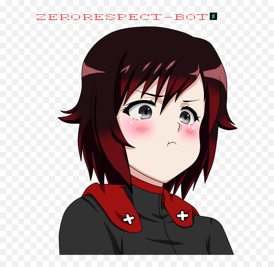 Romanu0027s Reincarnation - Rwby Ruby Rose Pout Emoji,Frown Equals What Emotion