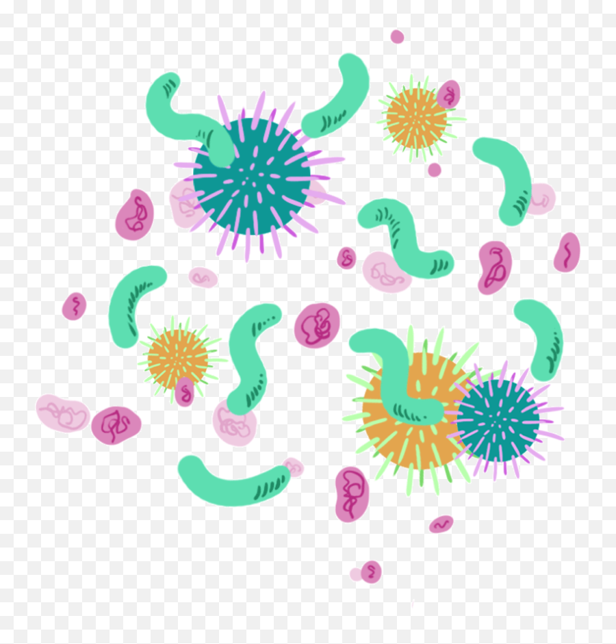 Food Poisoning Pic Png Transparent - Bacteria Png Emoji,Food Poisoning Emoji