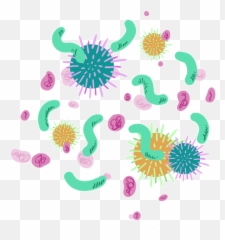Food Poisoning Pic Png Transparent - Bacteria Png Emoji,Food Poisoning Emoji