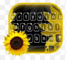 Blossom Sunflower Keyboard Theme U2013 Apps Bei Google Play - Sunflower Emoji,Sun Flower Emoji