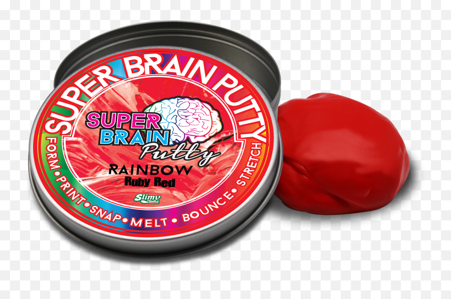 Super Brain Putty Rainbow Series Emoji,Ruby Slippers Emoticon