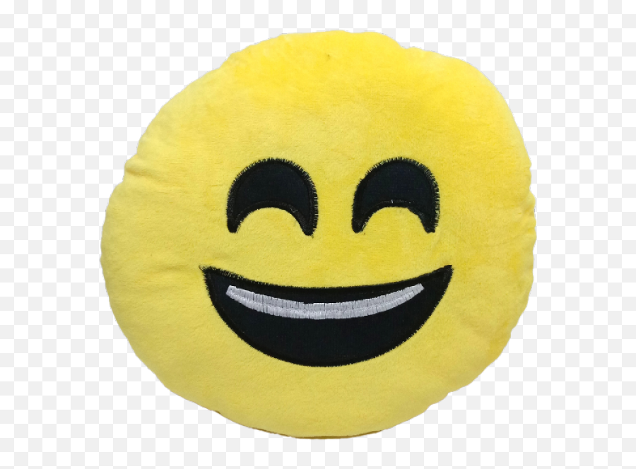 Cute Yellow Emoji Cushion Pillow Soft - Happy,Laugh Emoji Pillow