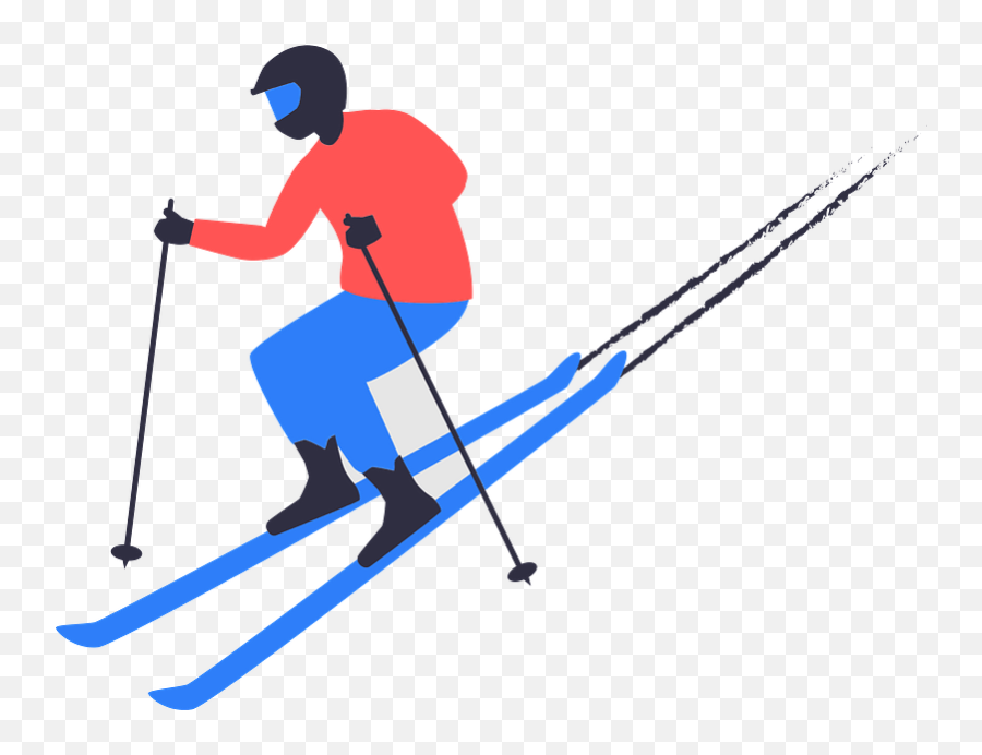Ski Clipart - Ski Emoji,Skier Emoji