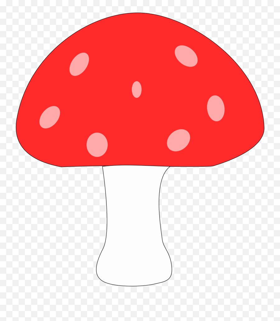 Mushrooms Clipart Polka Dot Mushrooms - Dot Emoji,Mushroom Emoji