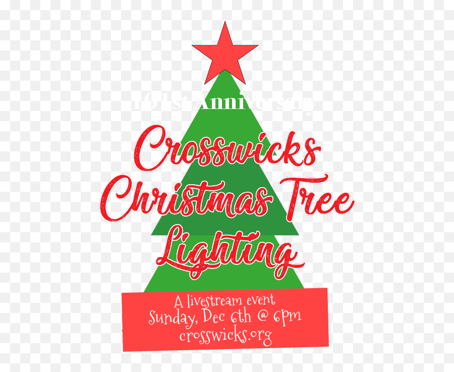 Crosswicks Christmas Tree Lighting - For Holiday Emoji,Christmas Eve Emoji