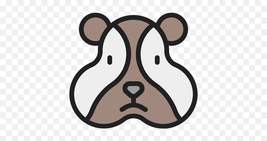 Hamster Icon Of Colored Outline Style - Available In Svg Dot Emoji,Hamster Emoji