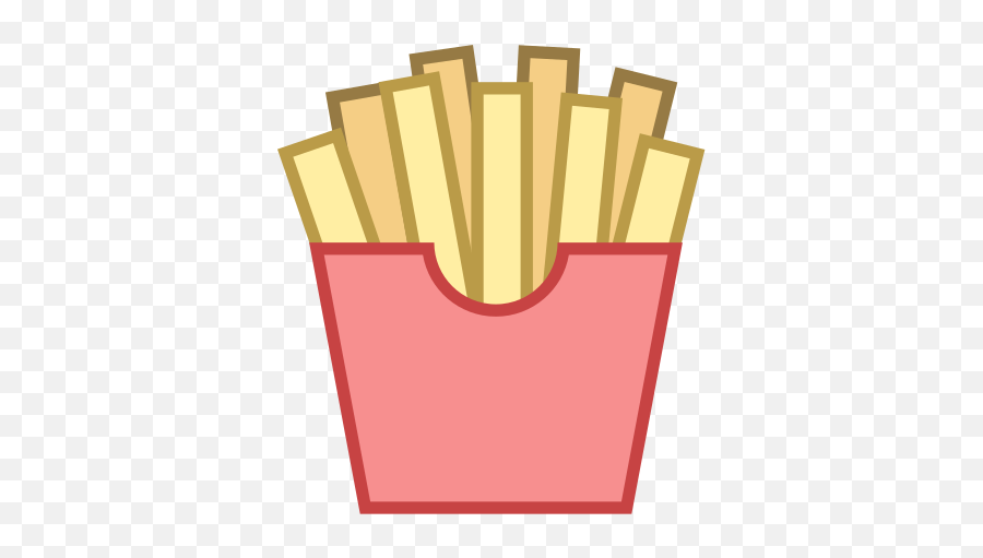 French Fries Icon - French Fry Icon Emoji,Fries Emoji Png
