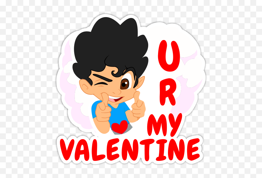 Valentine - Sticker Emoji,Valentine Emoticons