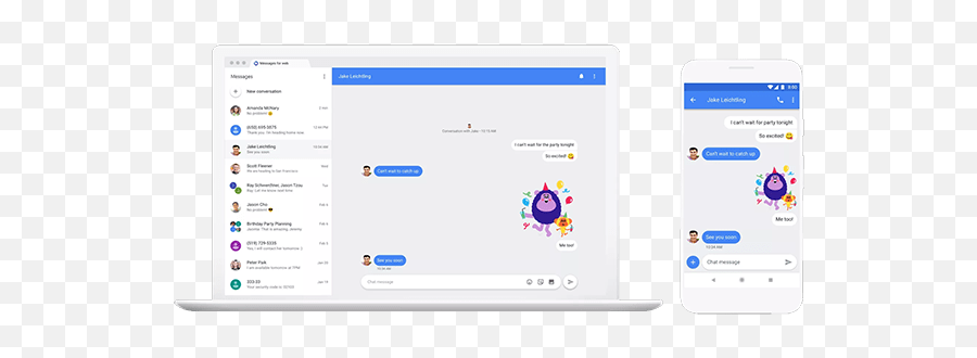 The Best Text Messaging Apps For Android September 2019 - Google Chat Messaging Emoji,Google Blob Emoji