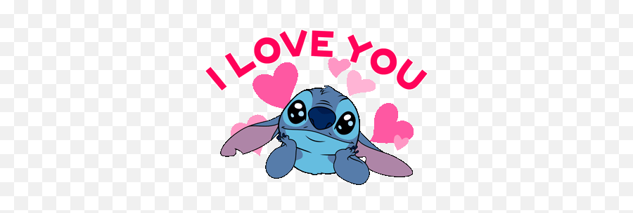 Love Stitch Gif Love Stitch Heart - Cute Stitch Gifs Emoji,Rage Emotion Gif