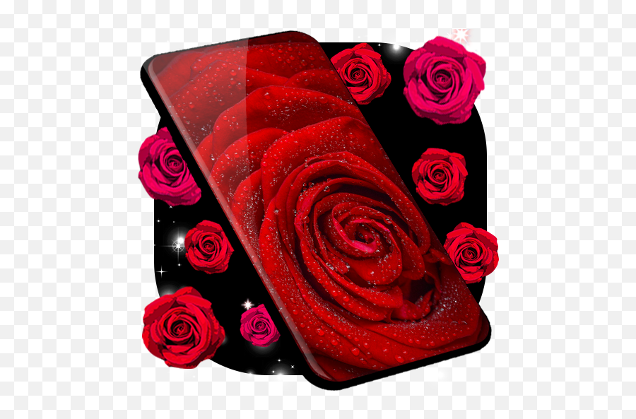 Red Rose Live Wallpaper Spring Theme - Red Rose Emoji,Red Rose Emoji