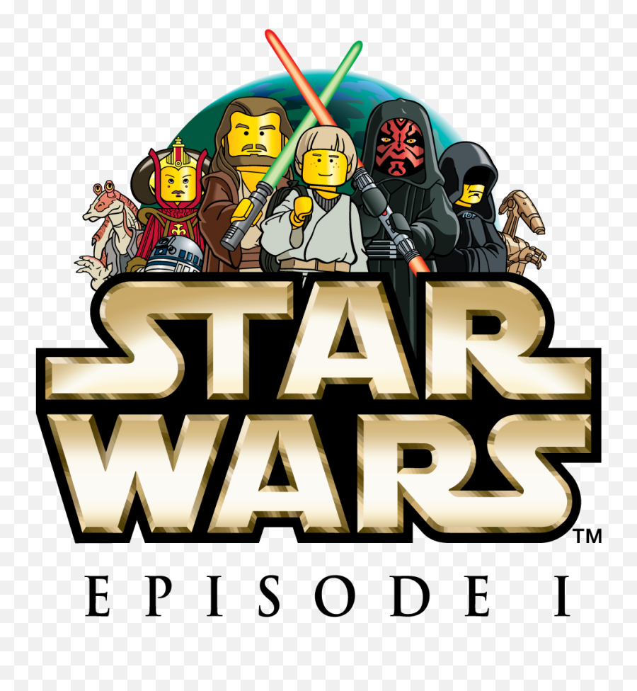 Star Wars Lego People - Star Wars Episode 1 The Phantom Menace Lego Emoji,Darth Vader Emoticon Iphone