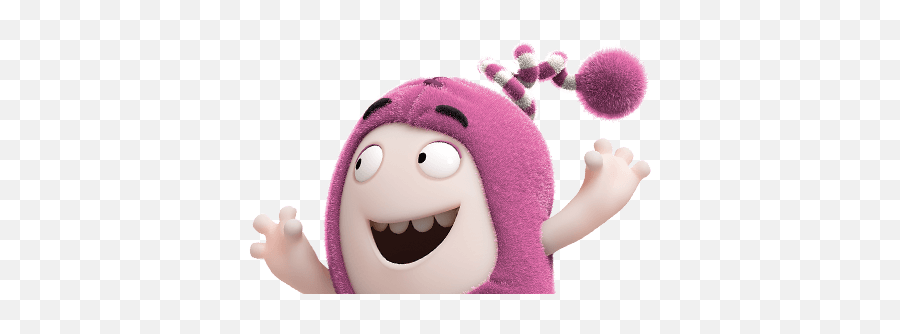 Videos Welcome To Oddbods - Oddbods Character Png Emoji,Ganbatte Emoticon