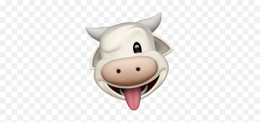 Emoji Cow Sticker By Not Your Business - Happy,Business Emoji