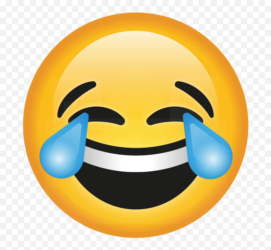 Laughing Emoji No Background Posted - Transparent Laugh Emoji Png,Open Eye Crying Laughing Emoji