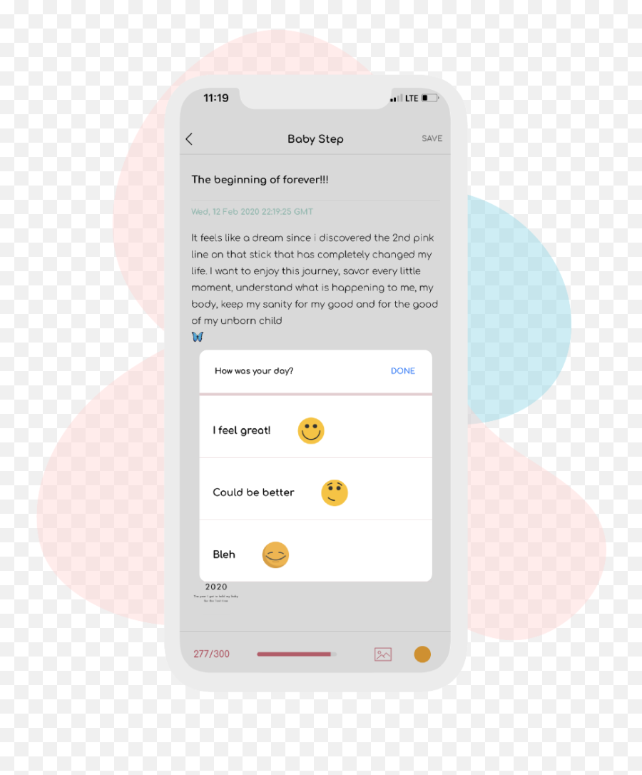 App Landing Page - Smartphone Emoji,Baby Emotions