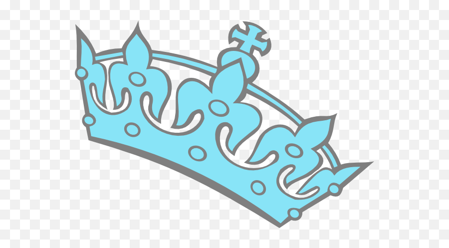 Blue Tiara Clip Art - Clip Art Library Crown For Prince Blue Emoji,Prince Crown Emoji