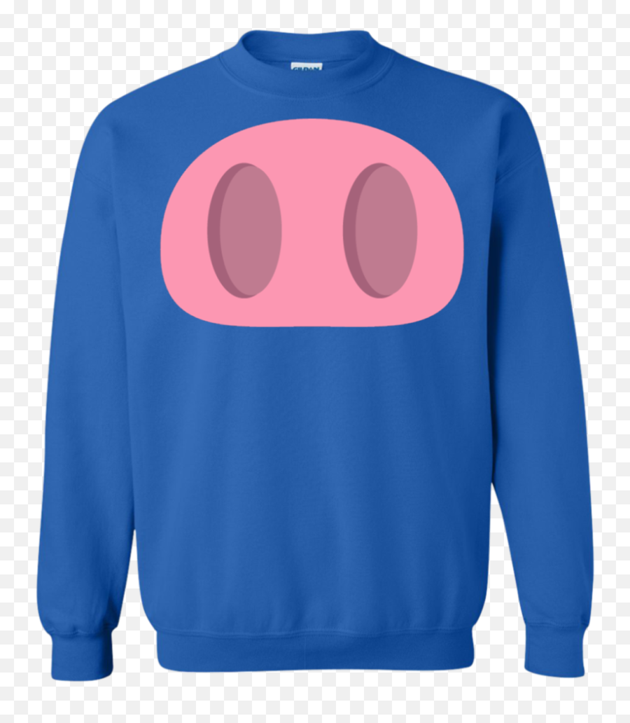 Download Pig Nose Emoji Sweatshirt - Tshirt Png Image With Dont Know Margo Sweater,Nose Emoji