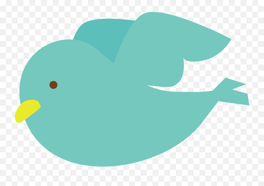 Blue Bird Clipart - Soft Emoji,Bird 1 4 0 Emoji