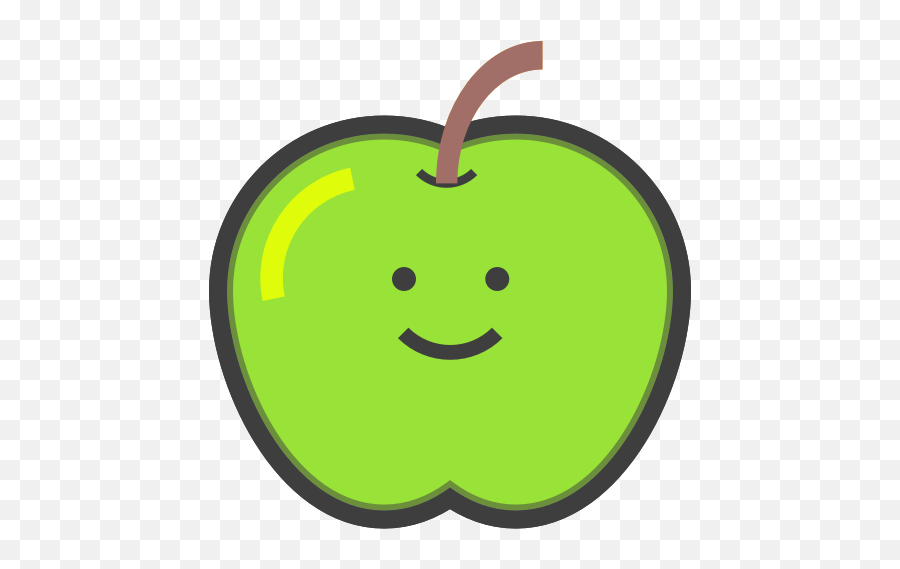 Good Apple Bad Apple By Ed Henderson On Dribbble - Happy Emoji,Dead Emoticon