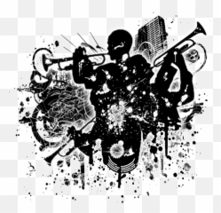 Trumpet Logo Psd Official Psds - Logo Trumpet Emoji,Trumpet Black And White Emoji Transparent