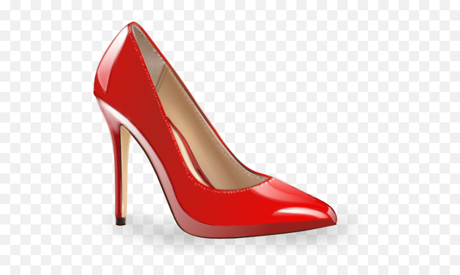 High Heel Shoe - Transparent Red Heels Png Emoji,Do Emojis Shoe Up On Deviantart