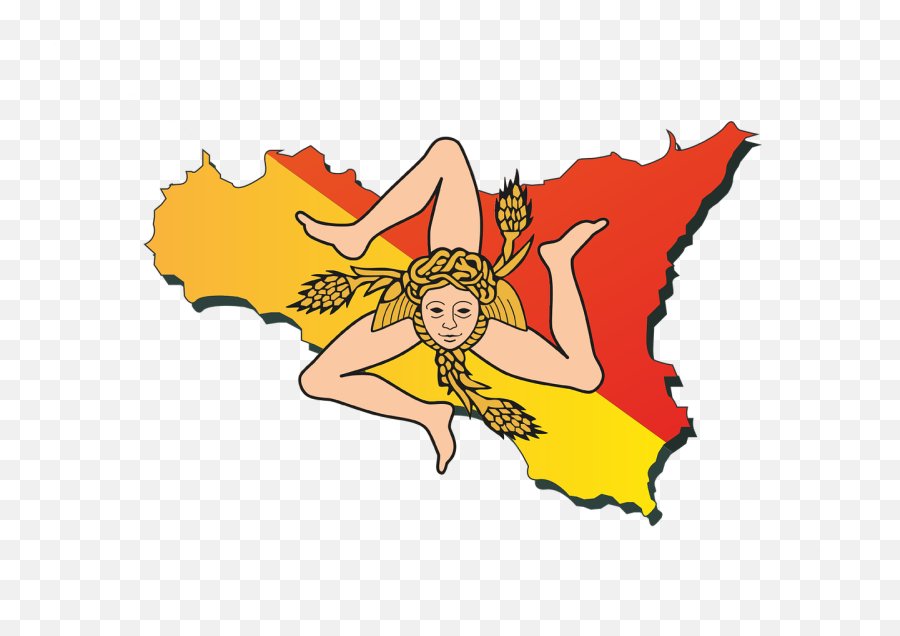 Vector - Sicily Flag Png Emoji,Sicilian Flag Emoji