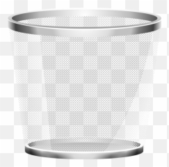Glass Pattern - Trash Can Png Download 650650 Free Cylinder Emoji,Trash Bin Emoticon Skype