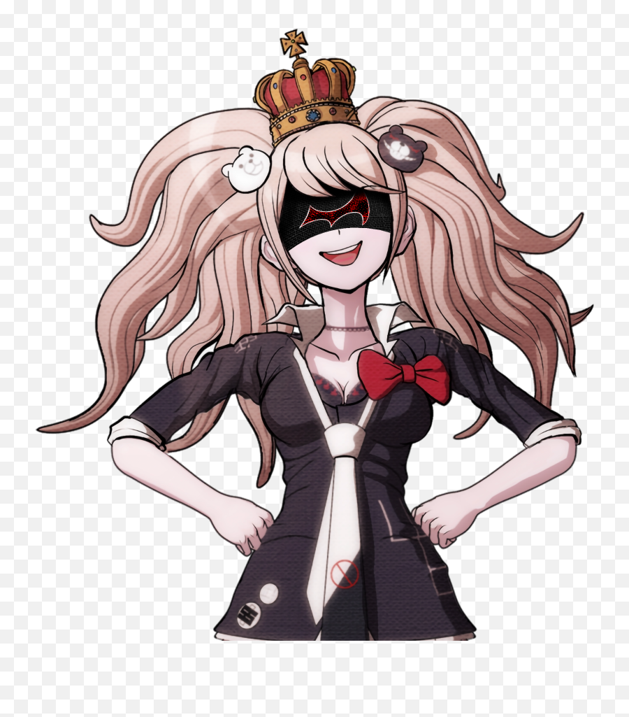 Dr1 Spoilers As Part Of Twhh - About 2 Months Ago Our Junko Junko Enoshima Sprites Emoji,Monokuma Emoticon Text