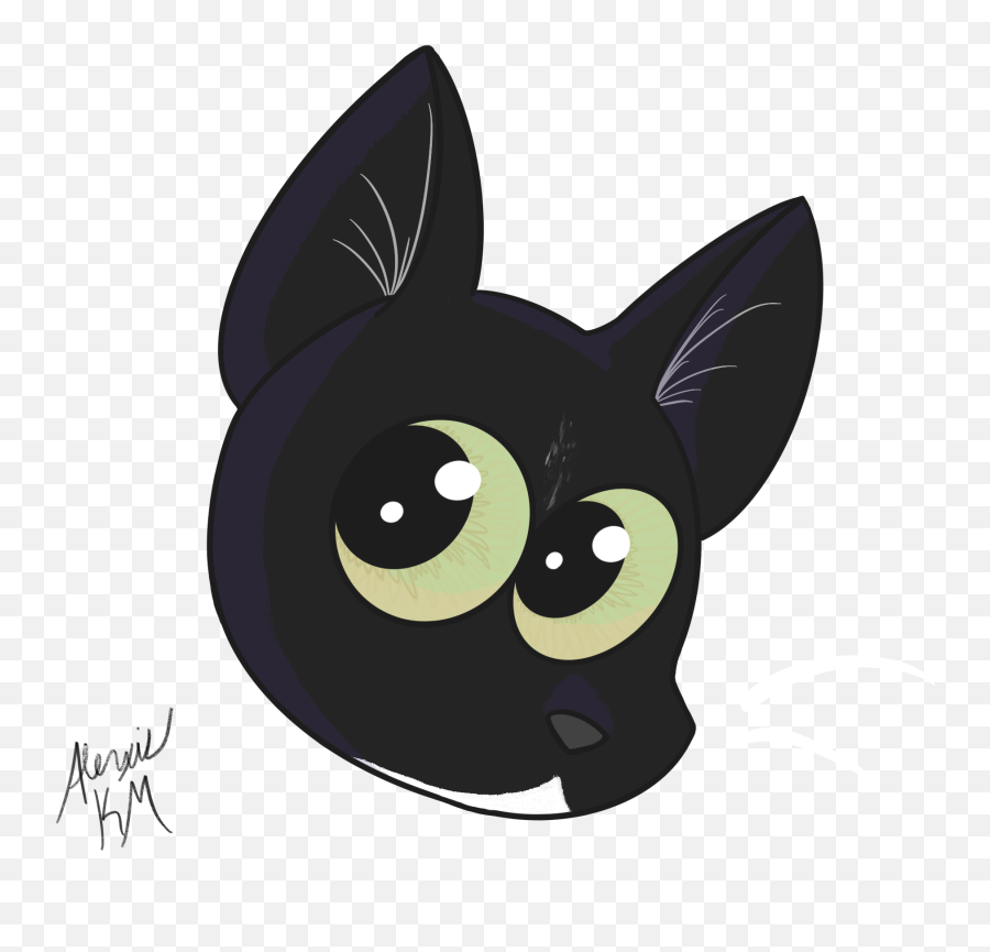 Emoji Cursedimage Sticker - Cute Memes Cursed Emoji Cat Ears,Emoji Sketch