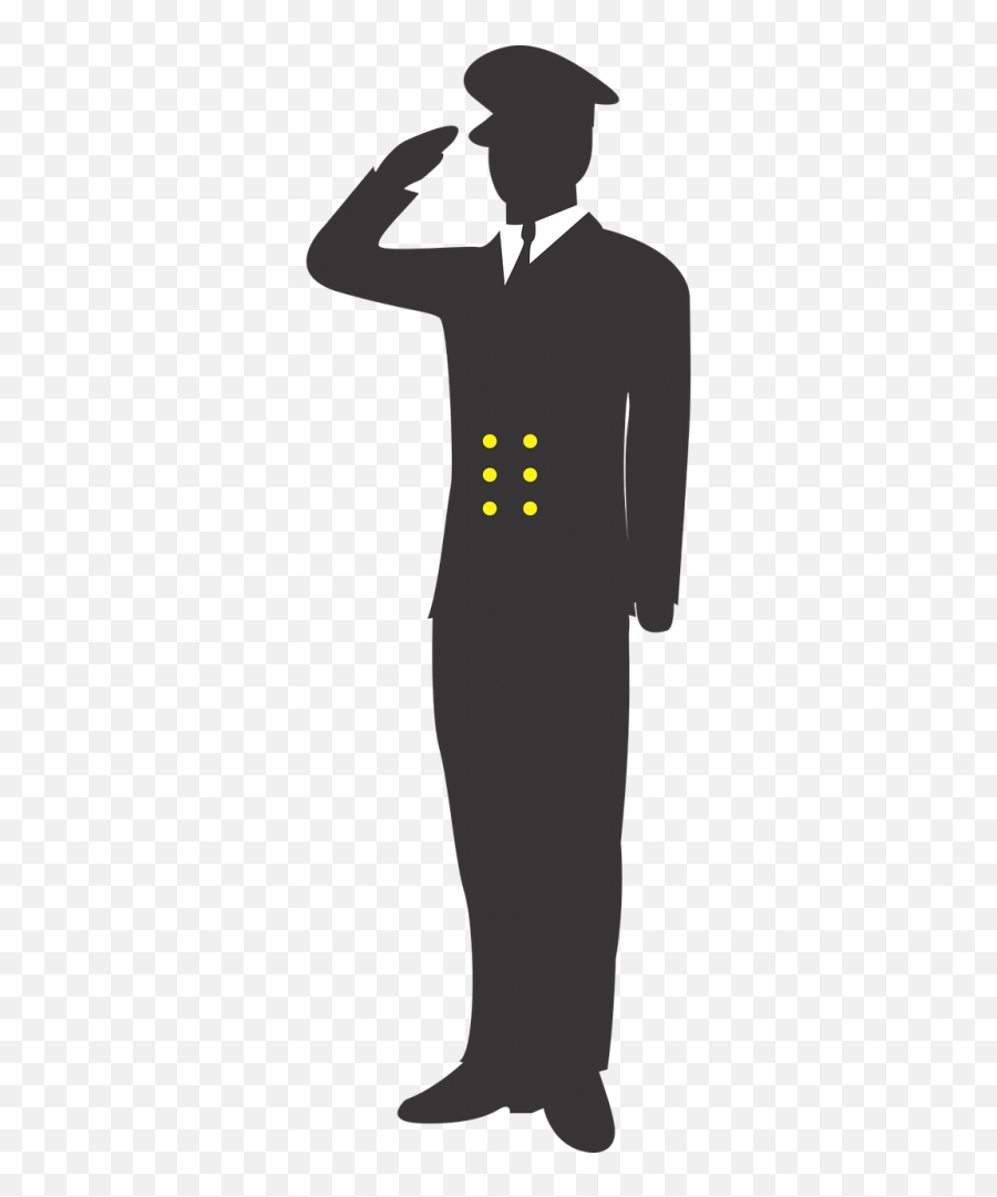 Salute Greet Honor Accost Acknowledge Public Domain Image - Soldier Emoji,Emoticon Buenas Noches!