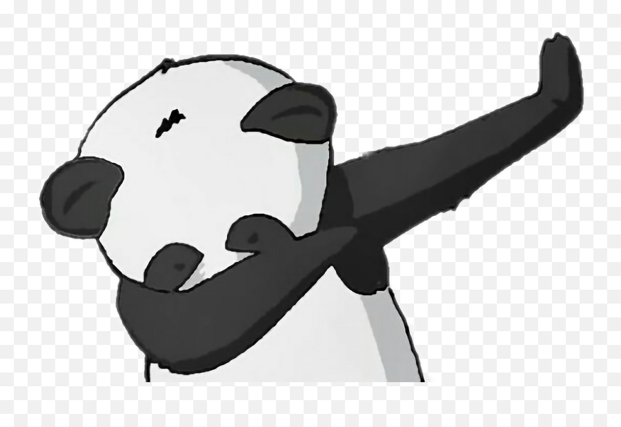 Dab Png - Transparent Dabbing Panda Png Emoji,Dab Emoticon