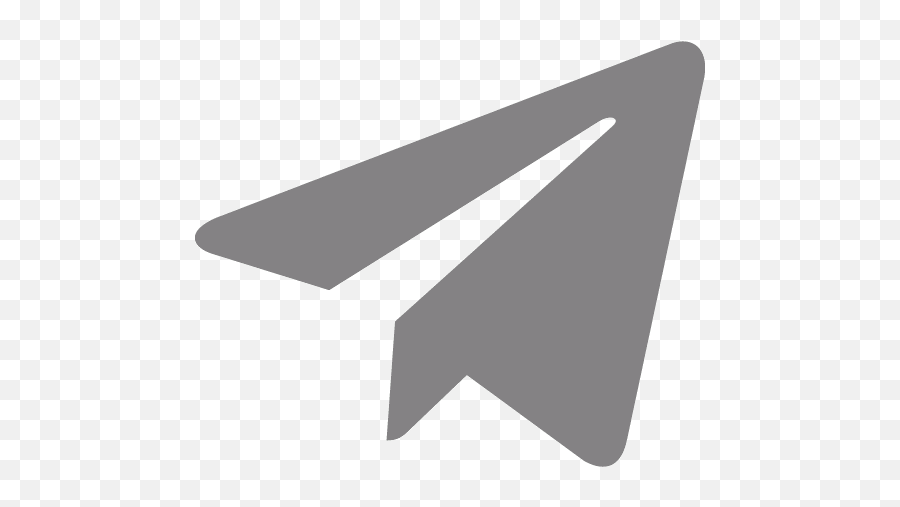 Gray Telegram Icon - Free Gray Social Icons Telegram Logo Png Green Emoji,Hate You Emoticon Telegram