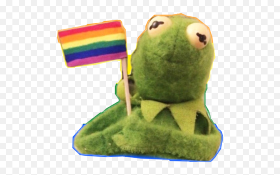 The Most Edited Kermit Picsart - Pride Kermit Stickers Emoji,Emoticon Kermit Sip Tea