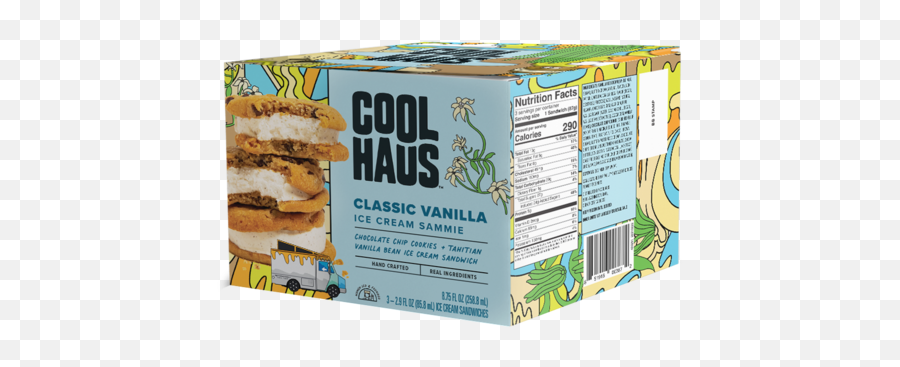 Awesome Ice Cream Coolhaus - Breakfast Sandwich Emoji,Icecream Cake Emojis South Park