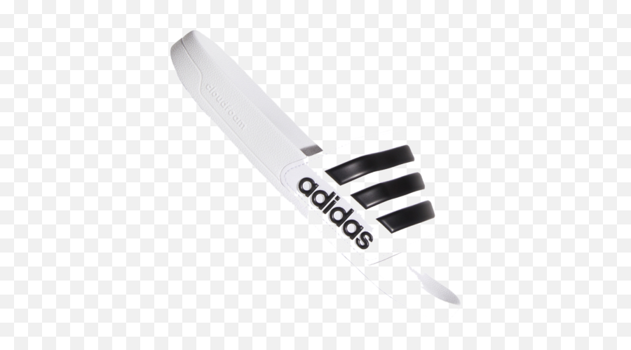 Adidas Cloudfoam Adilette Douche Slippers Wit - Adidas Swag Emoji,Douche Emoji